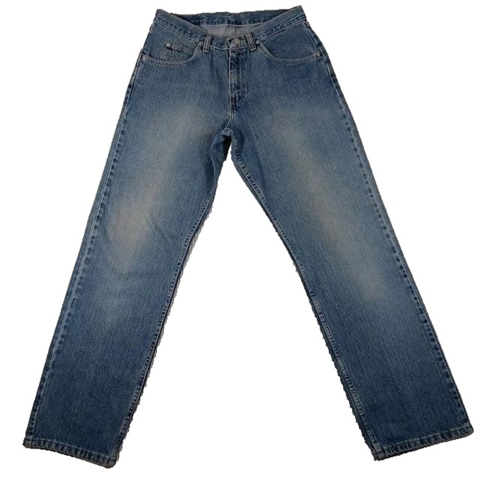 Vintage Wrangler Jeans Mens 34x32 Straight Leg Denim Classic 90s Y2K